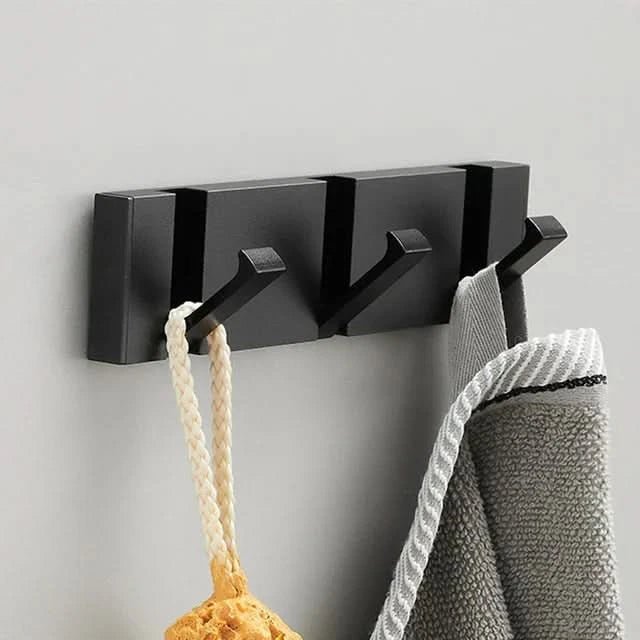 Wall Hook Made of Stainless Steel for the Hallway – Foldable Coat Hook, Minimalist Design, Space-Saving