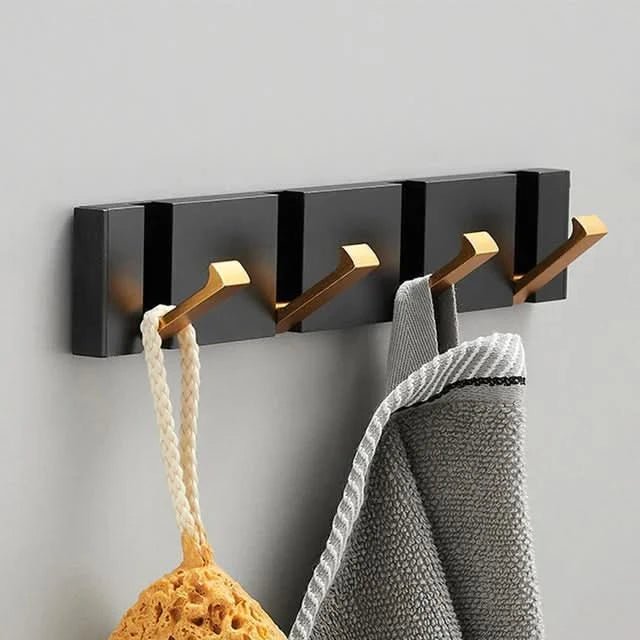 Wall Hook Made of Stainless Steel for the Hallway – Foldable Coat Hook, Minimalist Design, Space-Saving