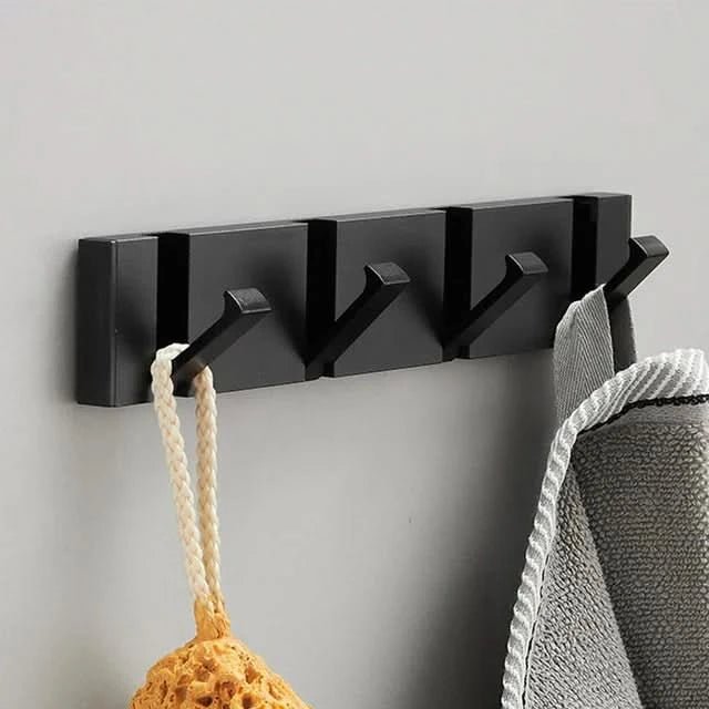 Wall Hook Made of Stainless Steel for the Hallway – Foldable Coat Hook, Minimalist Design, Space-Saving