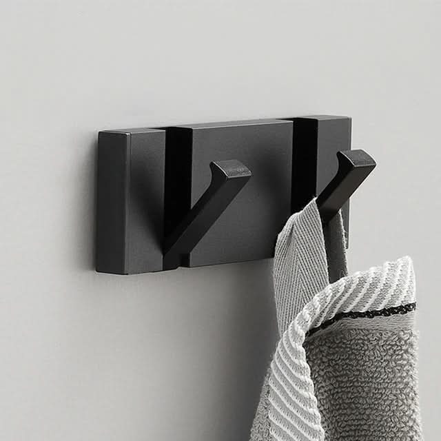 Wall Hook Made of Stainless Steel for the Hallway – Foldable Coat Hook, Minimalist Design, Space-Saving
