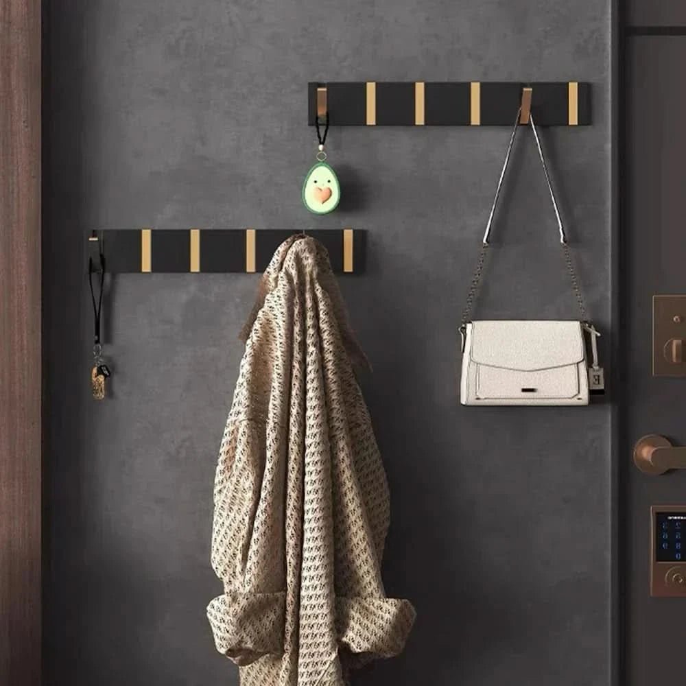 Wall Hook Made of Stainless Steel for the Hallway – Foldable Coat Hook, Minimalist Design, Space-Saving