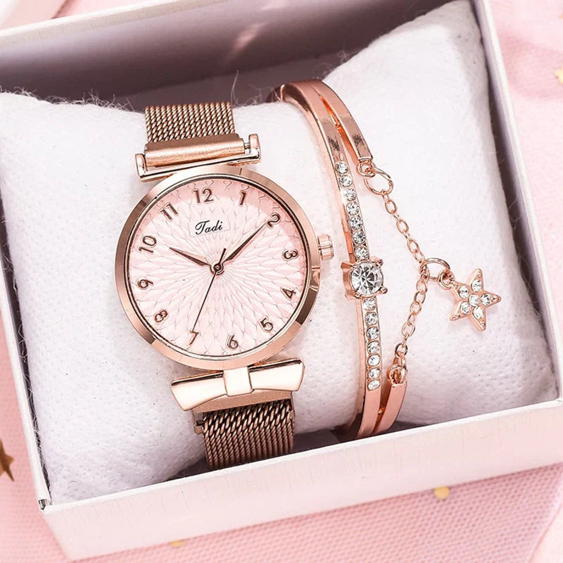Watch with Magnetic Band