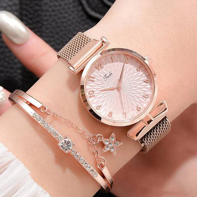 Watch with Magnetic Band