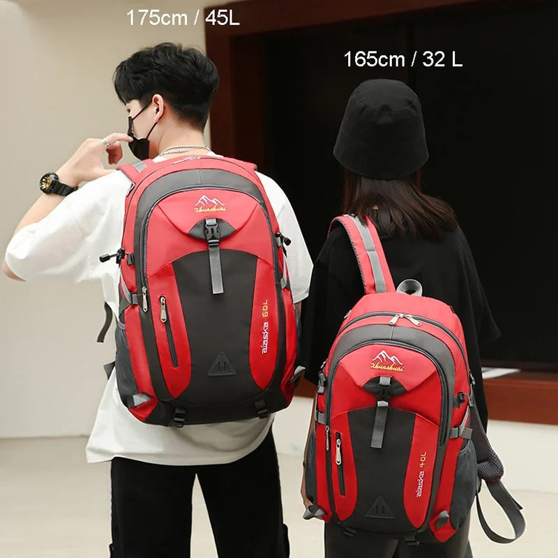 Waterproof 40L Backpack for Adventures - Comfort & Function