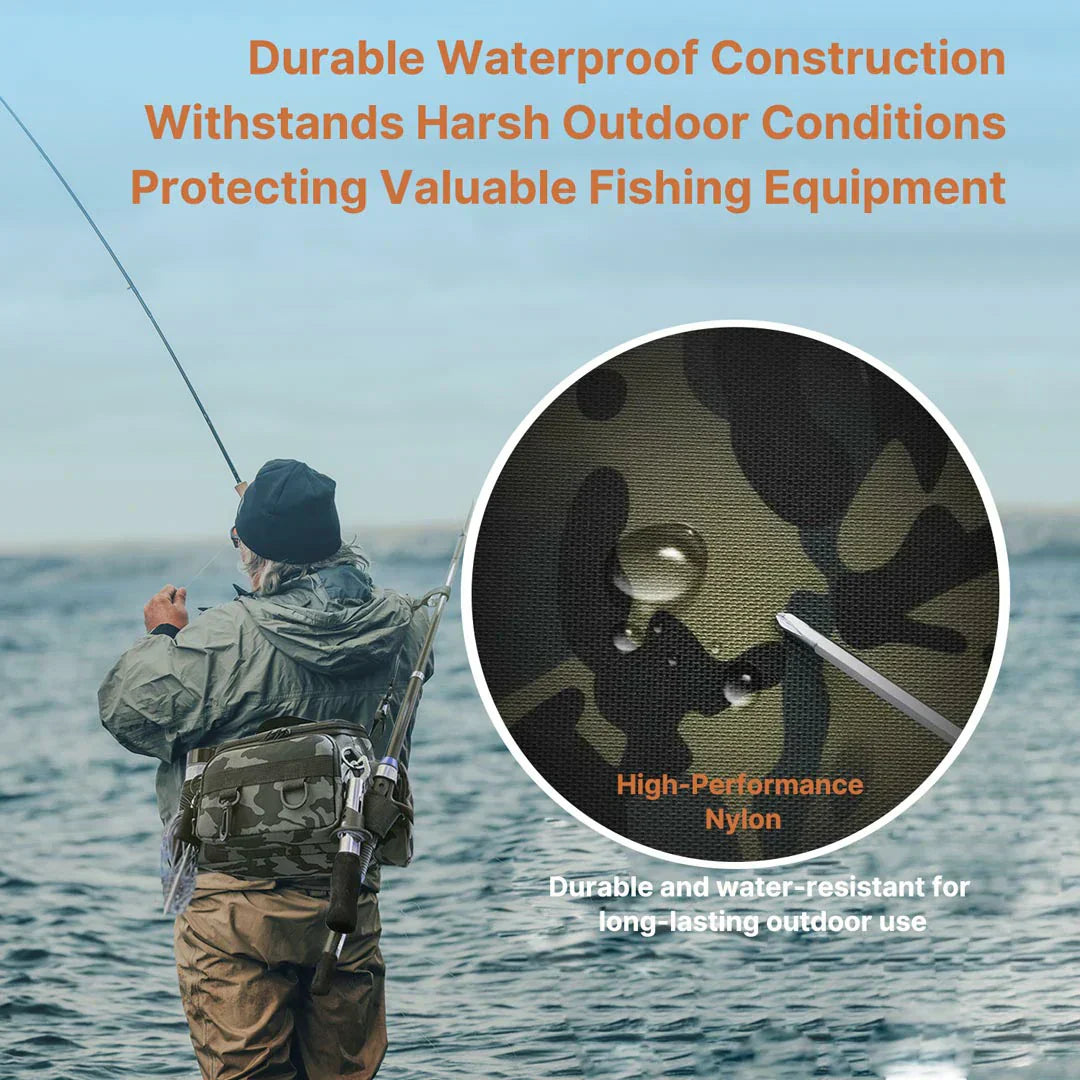 Waterproof Fishing Tackle Backpack