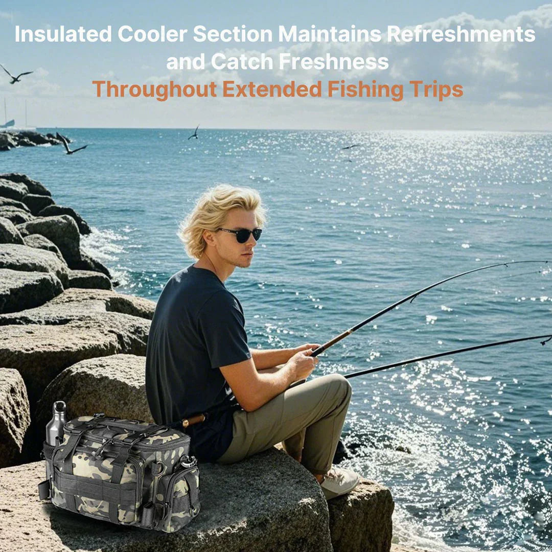 Waterproof Fishing Tackle Backpack