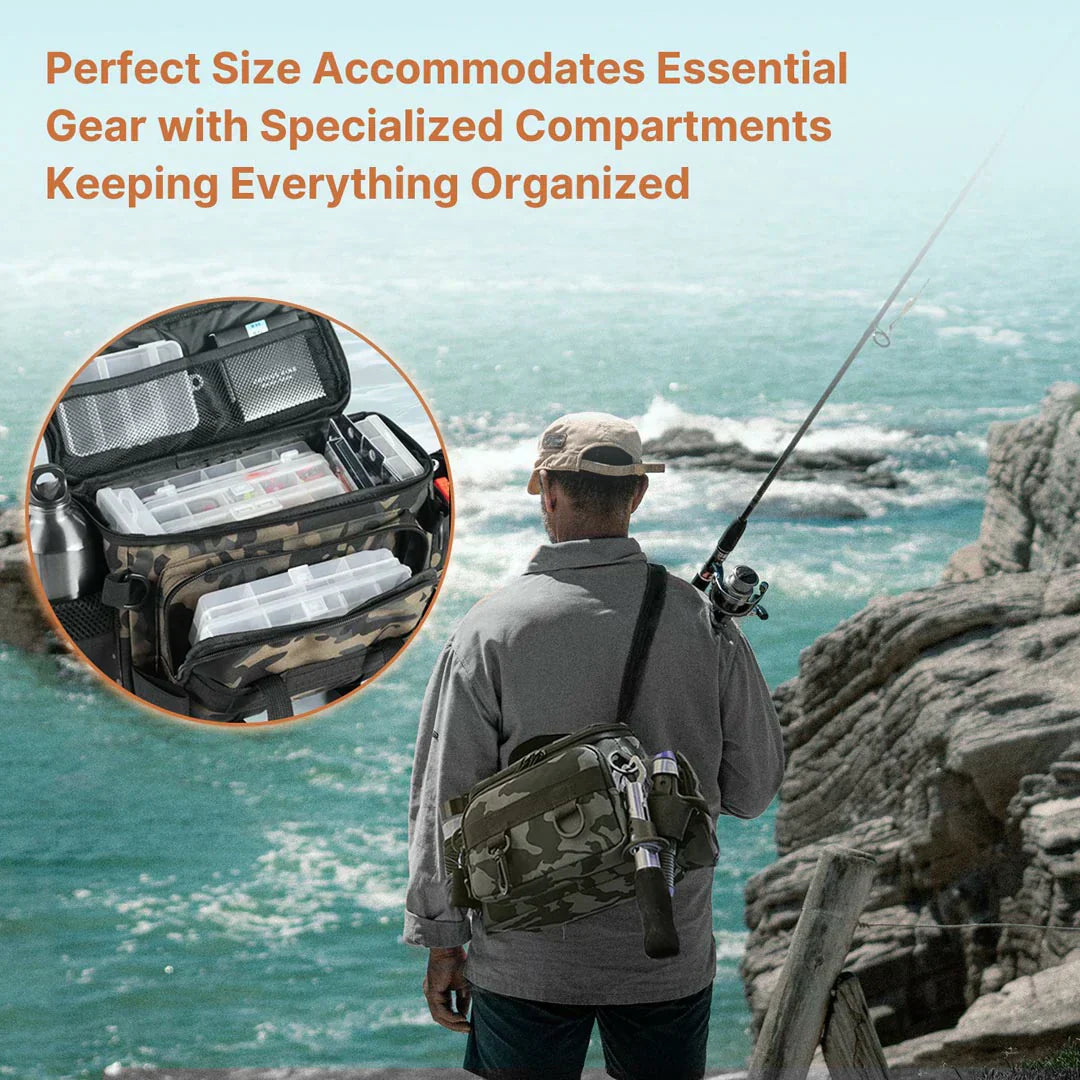 Waterproof Fishing Tackle Backpack