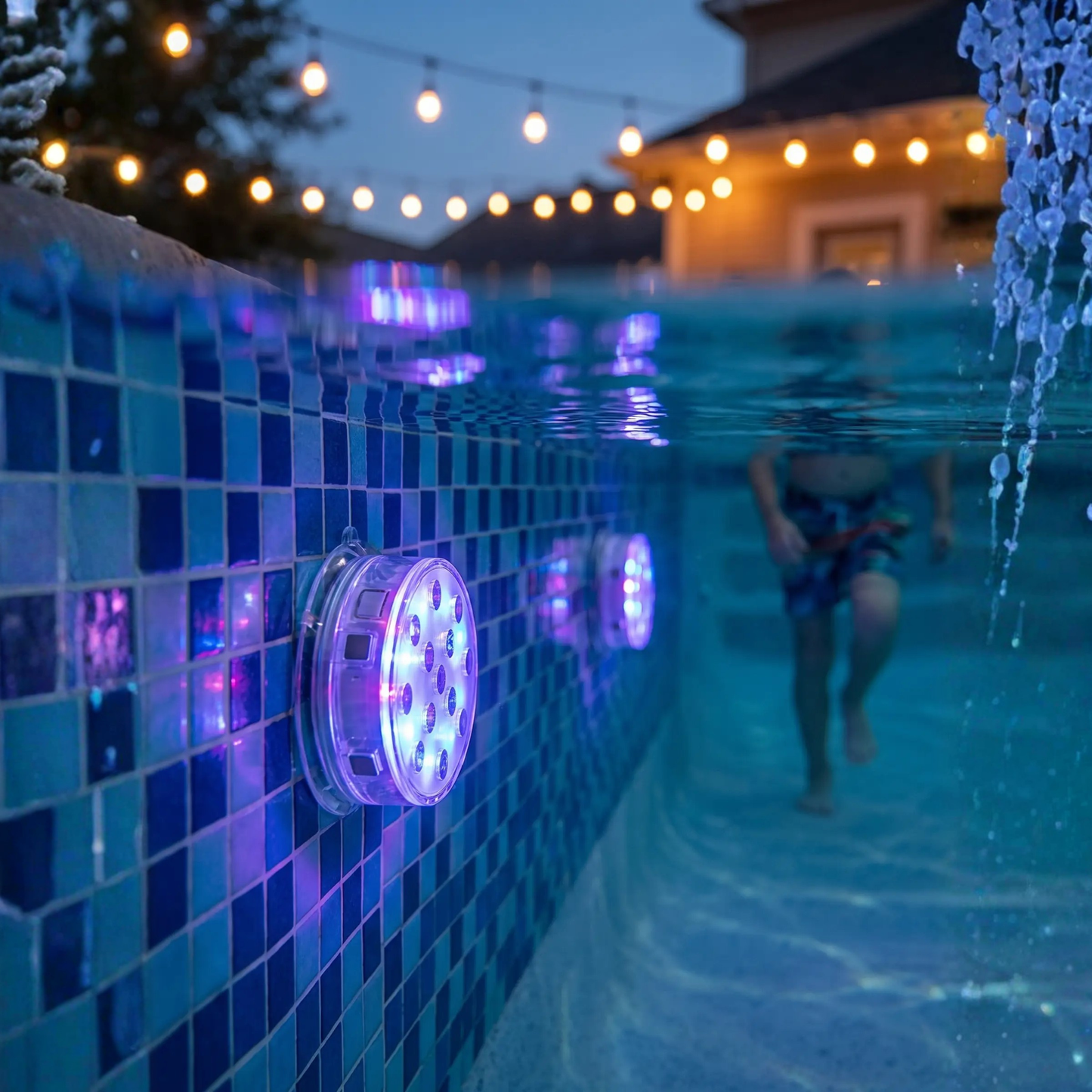 Waterproof Magnetic Suction LED Light with Remote Control