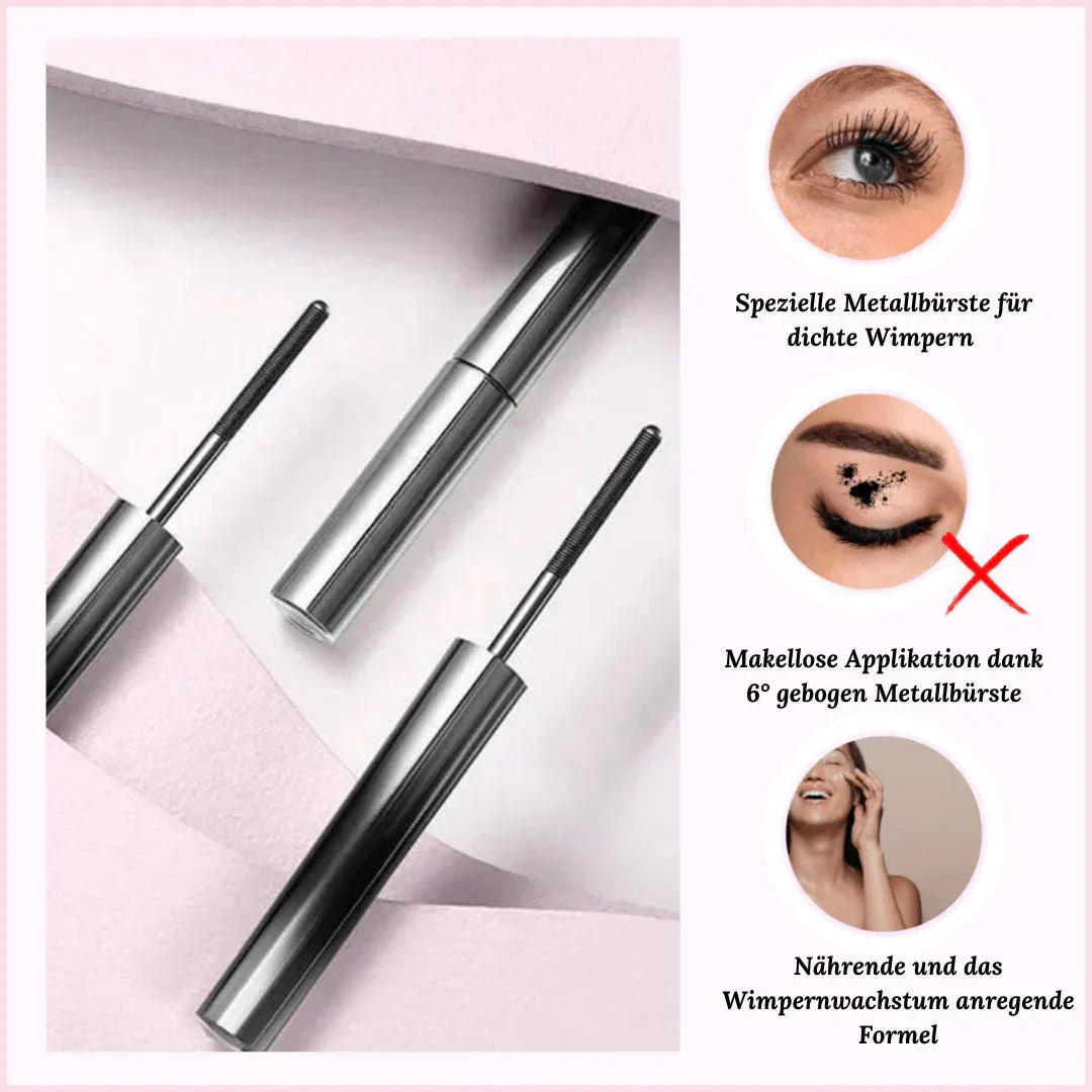 Waterproof Mascara | Instant Volume | Precision Brush Clump-Free | IronEye