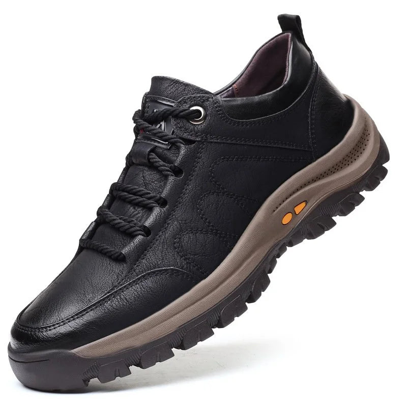 Waterproof Orthopedic Leather Support Shoes