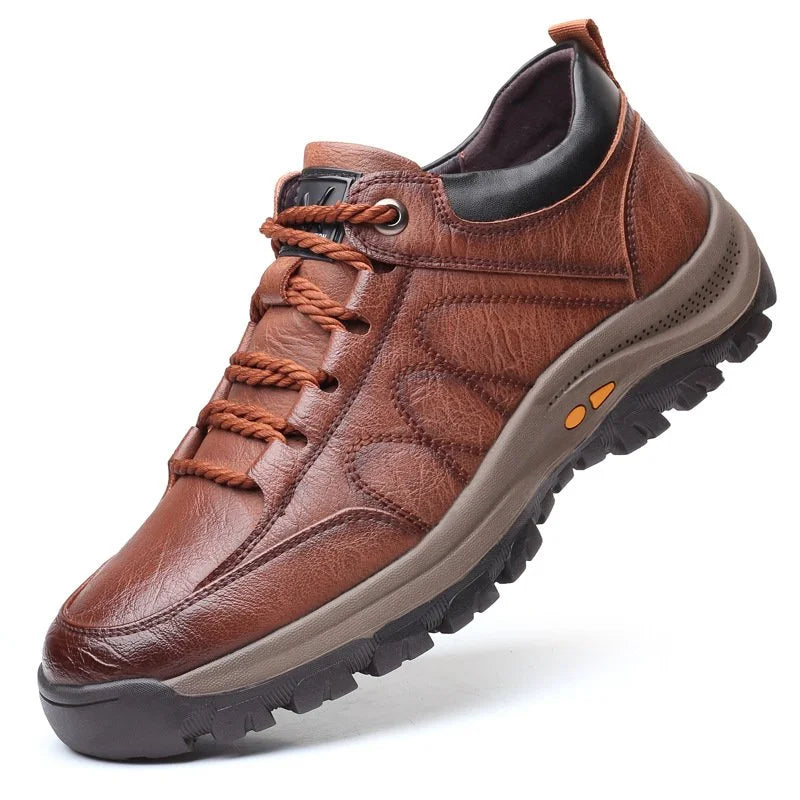 Waterproof Orthopedic Leather Support Shoes