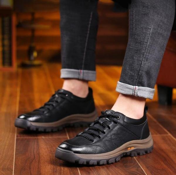 Waterproof Orthopedic Leather Support Shoes