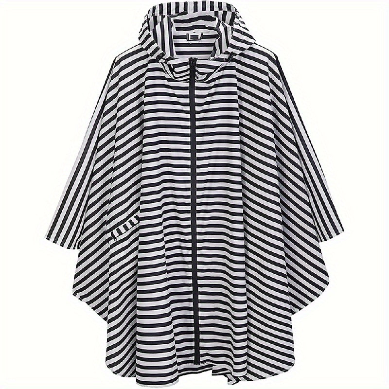 Waterproof Raincoat with Zipper and Pocket for Daily Use and Adventures