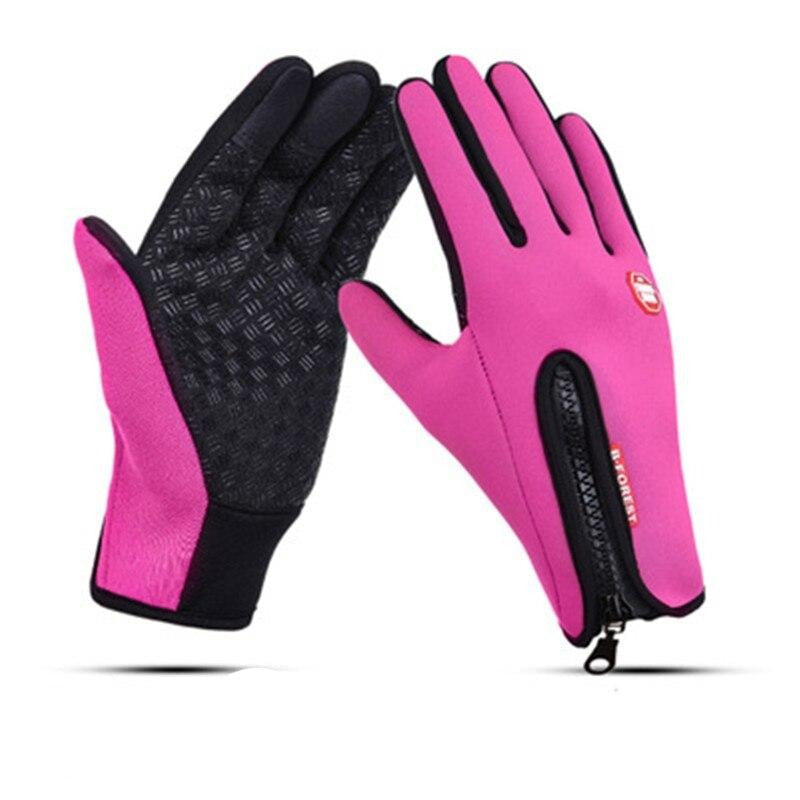 Waterproof Thermal Gloves for Winter Sports with Touch Compatibility