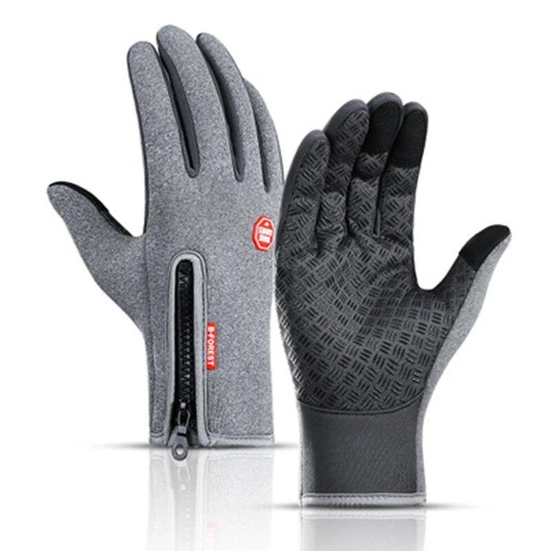 Waterproof Thermal Gloves for Winter Sports with Touch Compatibility