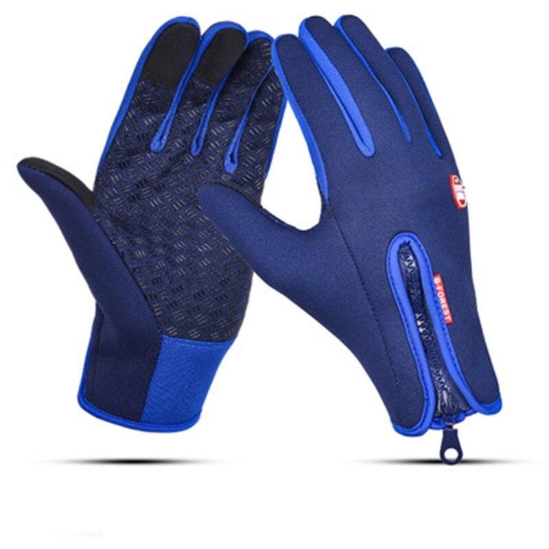 Waterproof Thermal Gloves for Winter Sports with Touch Compatibility