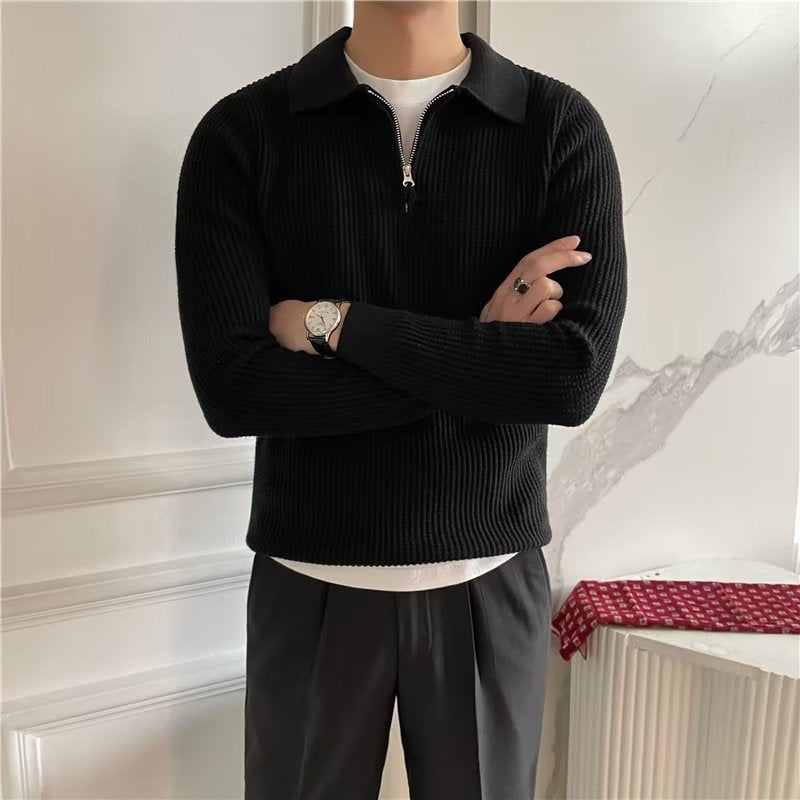 Image of Wes | Men's Zip Sweater