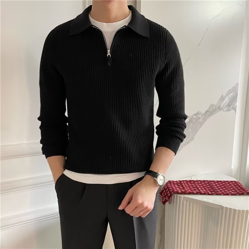 Image of Wes | Men's Zip Sweater