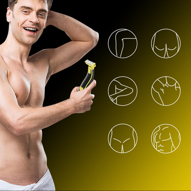 Wet and Dry Shaver for the Whole Body