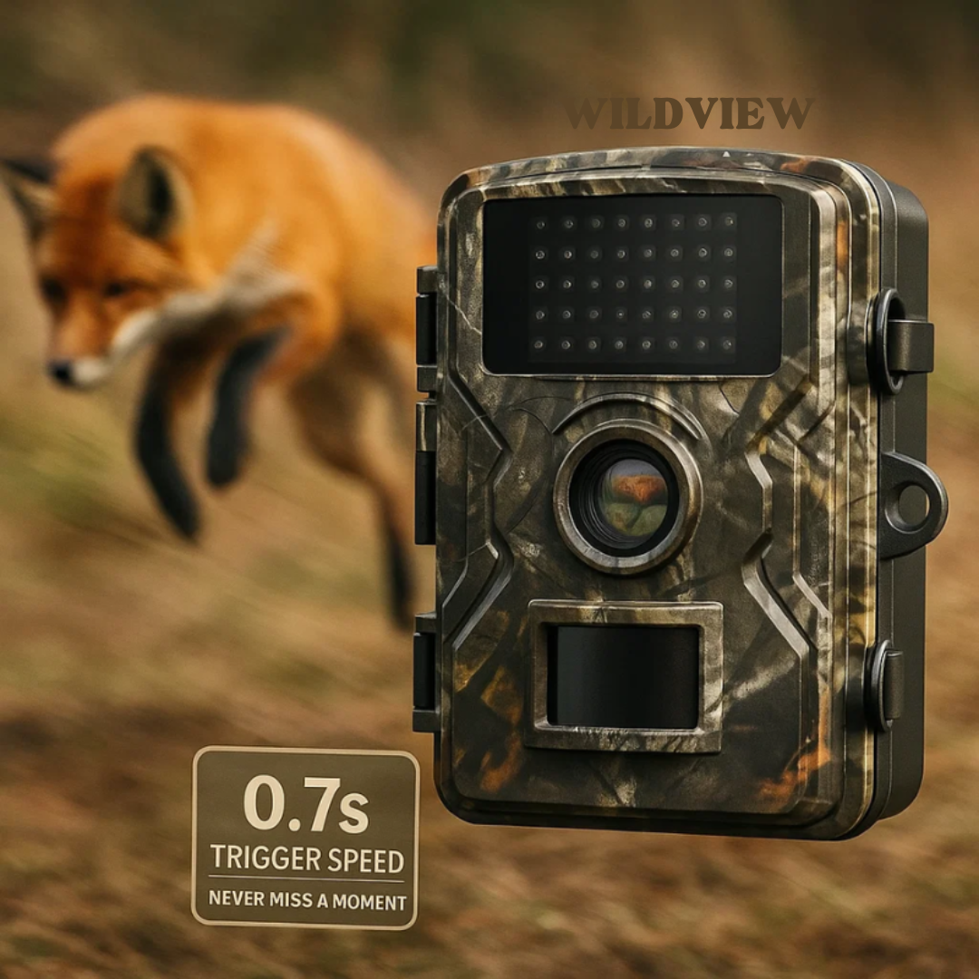 WildView | 16MP Night Vision Wildlife Camera with Motion Sensor