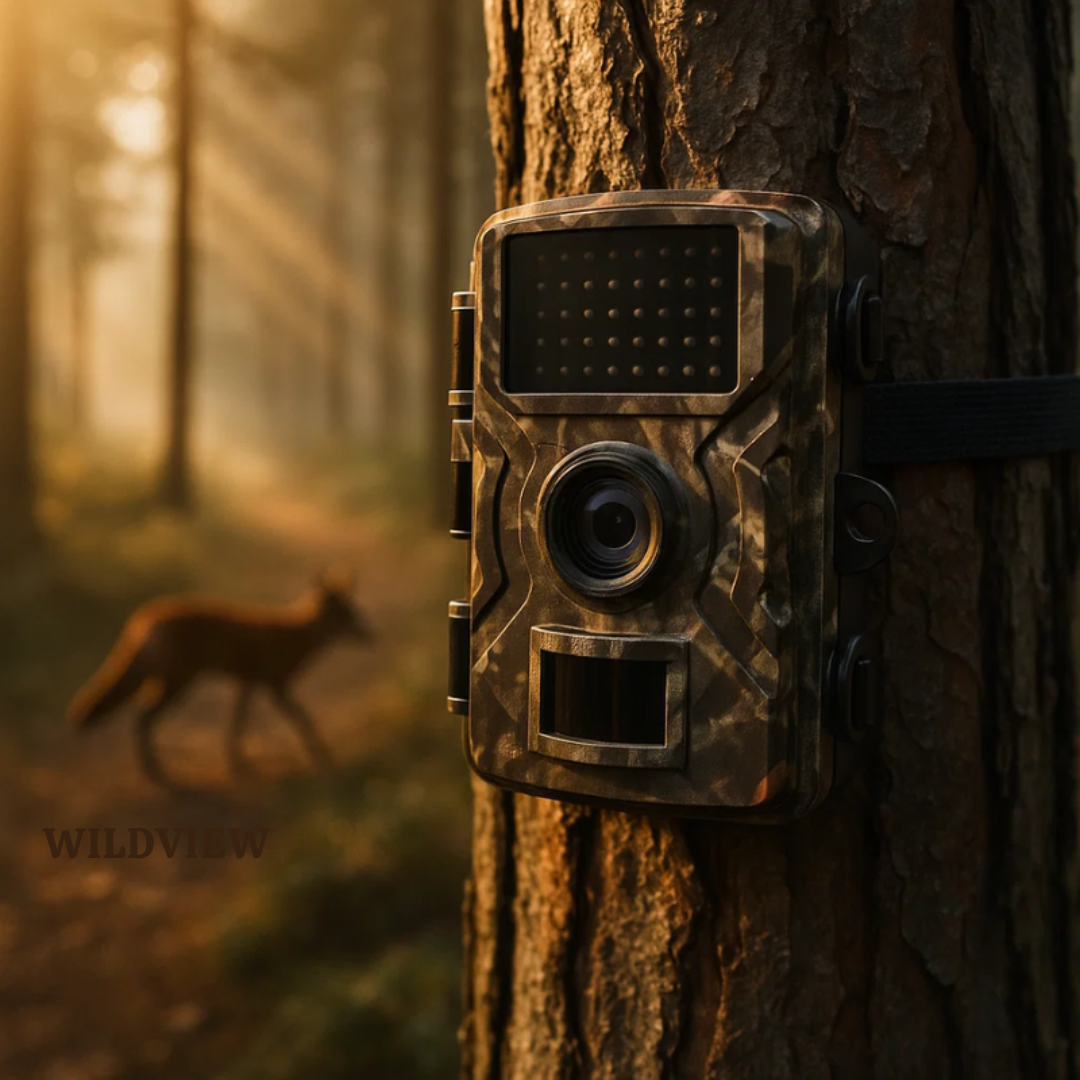 WildView | 16MP Night Vision Wildlife Camera with Motion Sensor