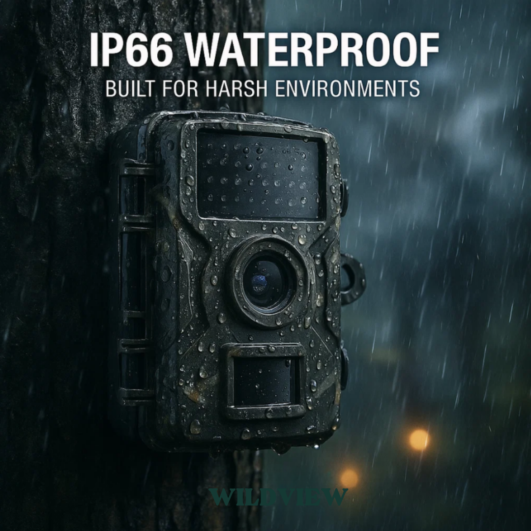WildView | 16MP Night Vision Wildlife Camera with Motion Sensor
