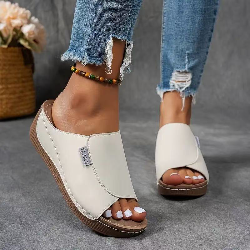 Image of Willow | Women's Slip-On Platform Sandals