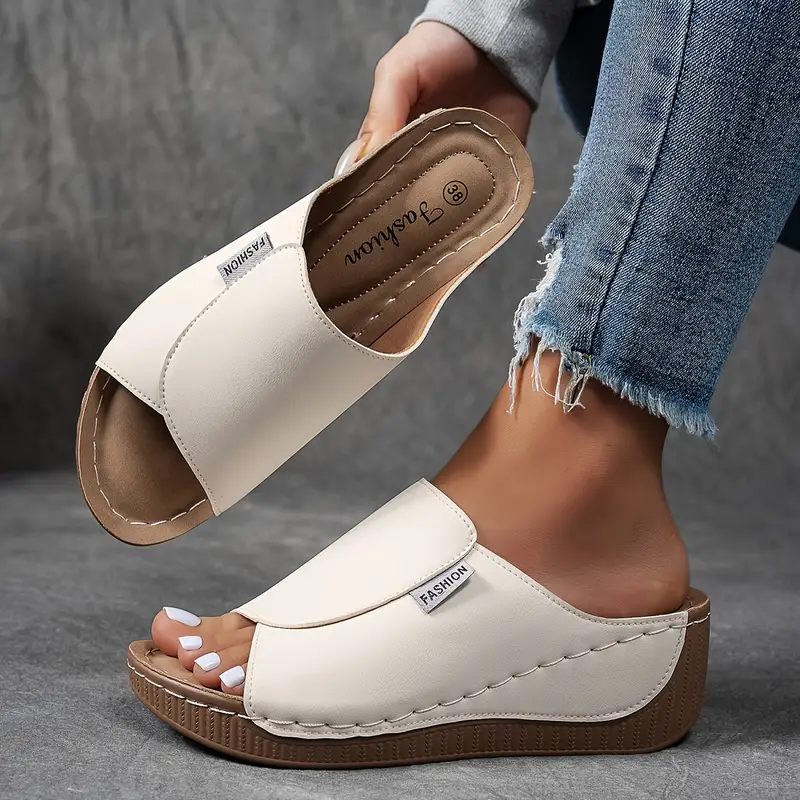 Image of Willow | Women's Slip-On Platform Sandals
