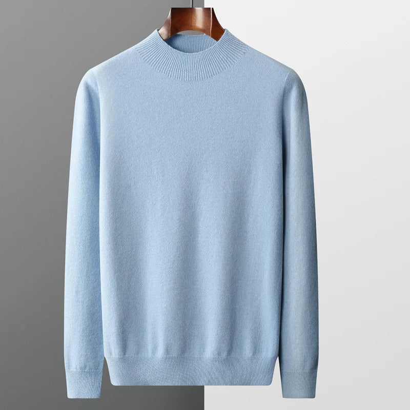 Image of Wilson | Men's Mock Neck Knit Sweater