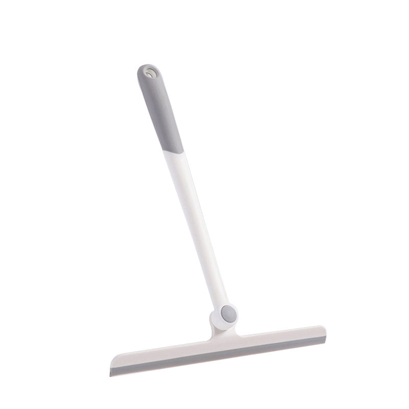 Window and Shower Squeegee with Silicone Blade, Pivoting Joint, and Ergonomic Non-Slip Handle