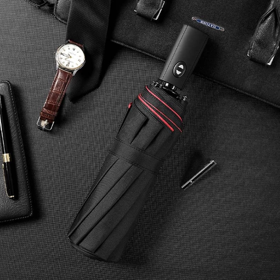 Windproof Storm Umbrella - Foldable & Sturdy