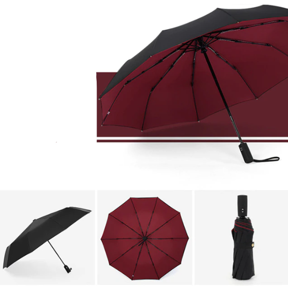 Windproof Storm Umbrella - Foldable & Sturdy
