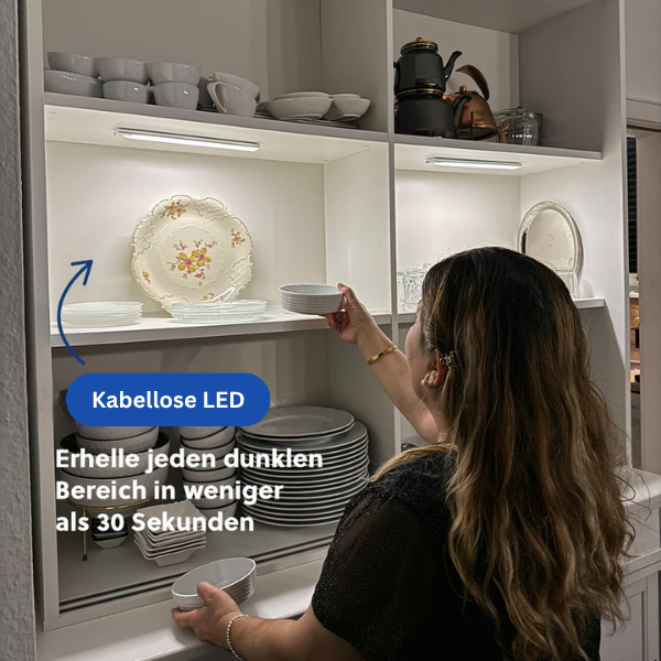 Wireless LED Sensor Light with Motion Detection