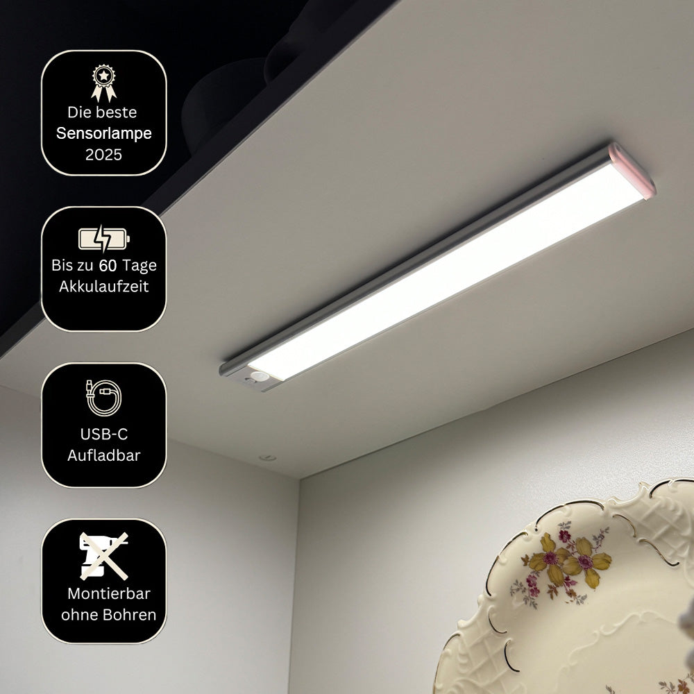 Wireless LED Sensor Light with Motion Detection