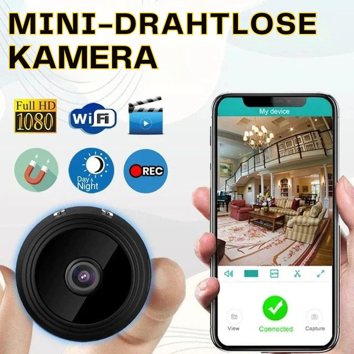 WLAN Indoor Camera | Night Vision & Motion Detection | SecurePulse