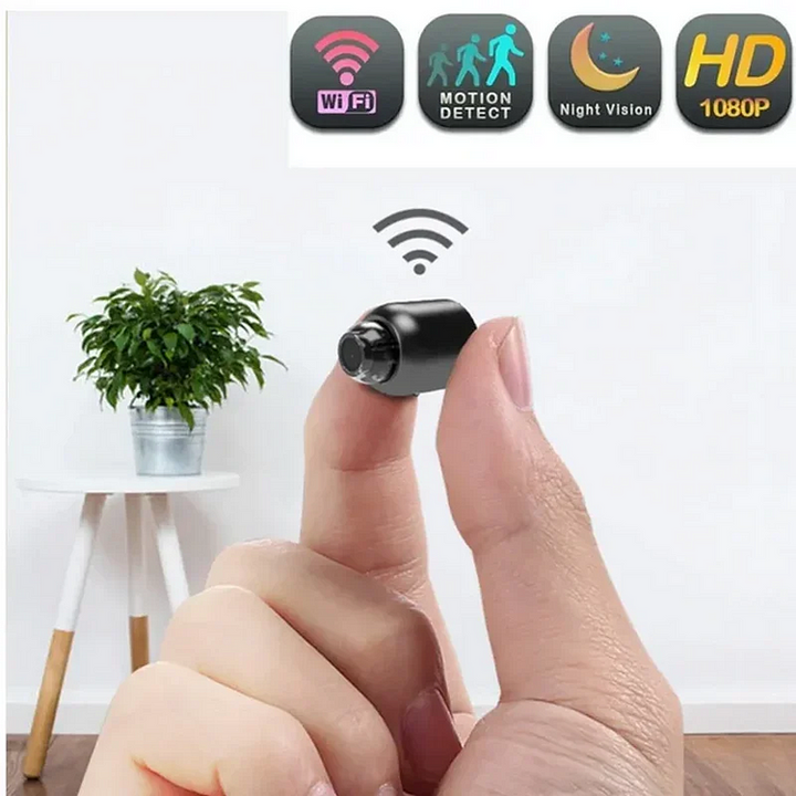 WLAN Indoor Camera | Night Vision & Motion Detection | SecurePulse