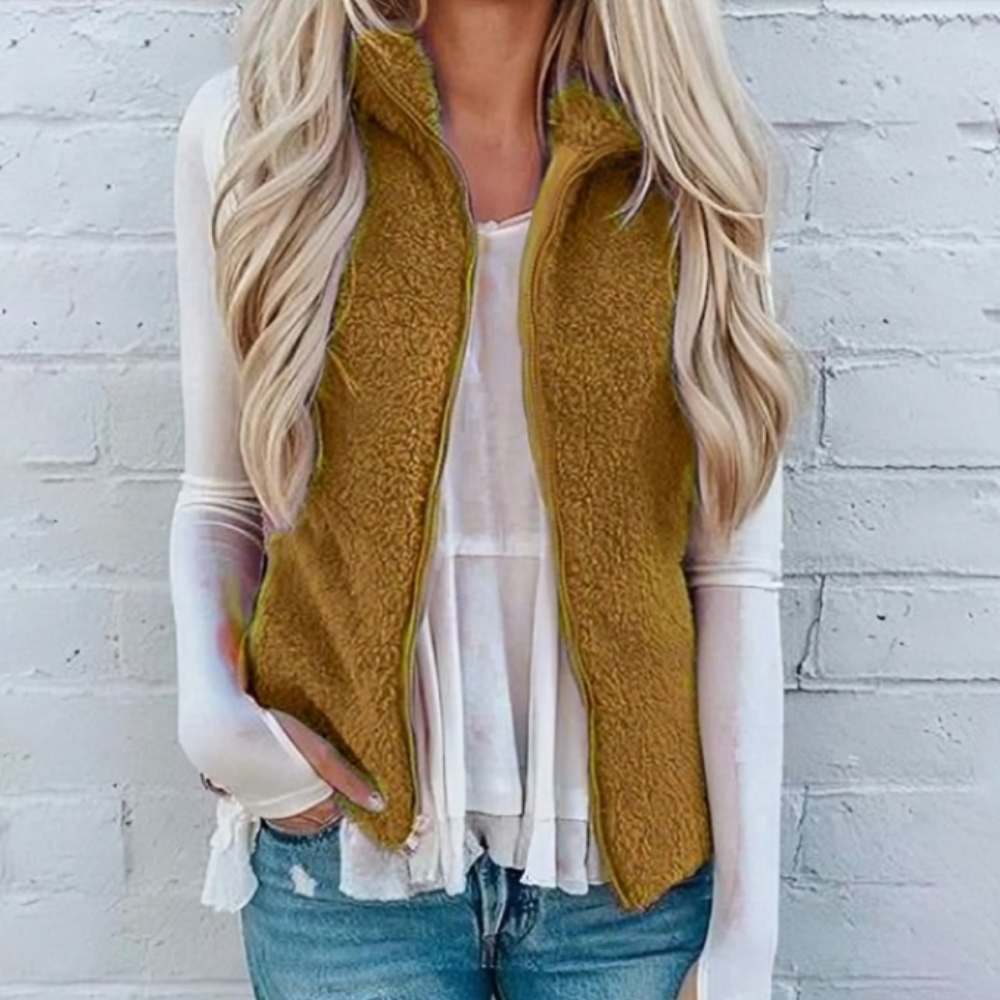 Women's All-Season Gilet Vest – Ideal for Leisure and Travel
