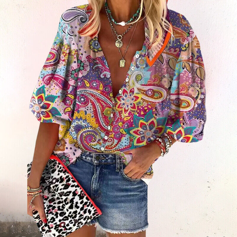 Women's Button-Down Blouse