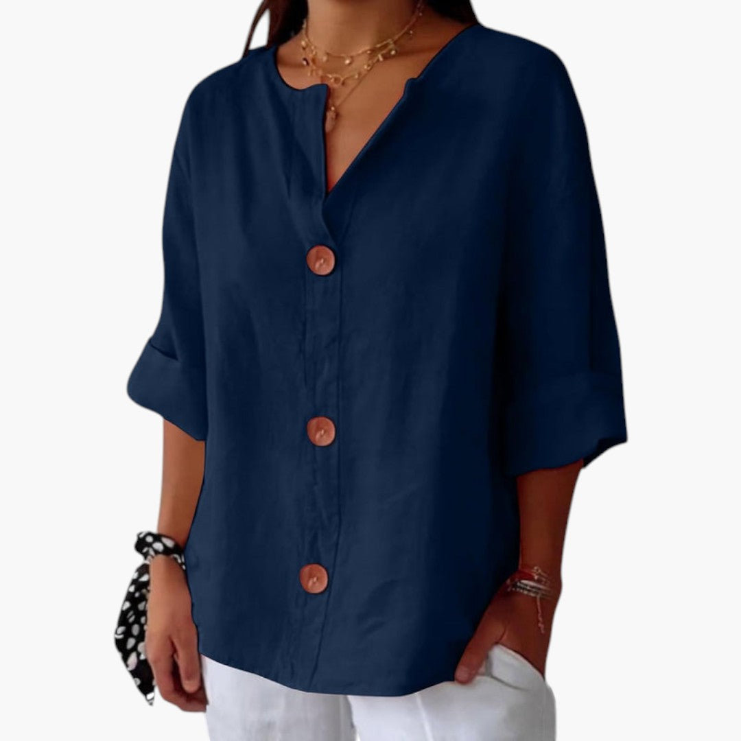 Women's Button-Down Blouse