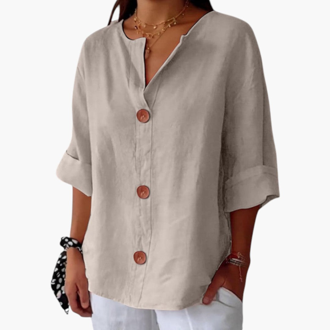 Women's Button-Down Blouse
