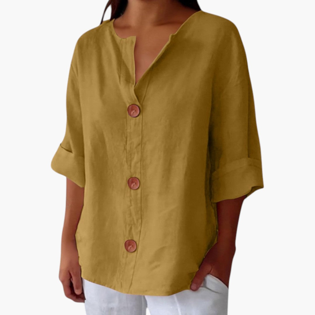 Women's Button-Down Blouse