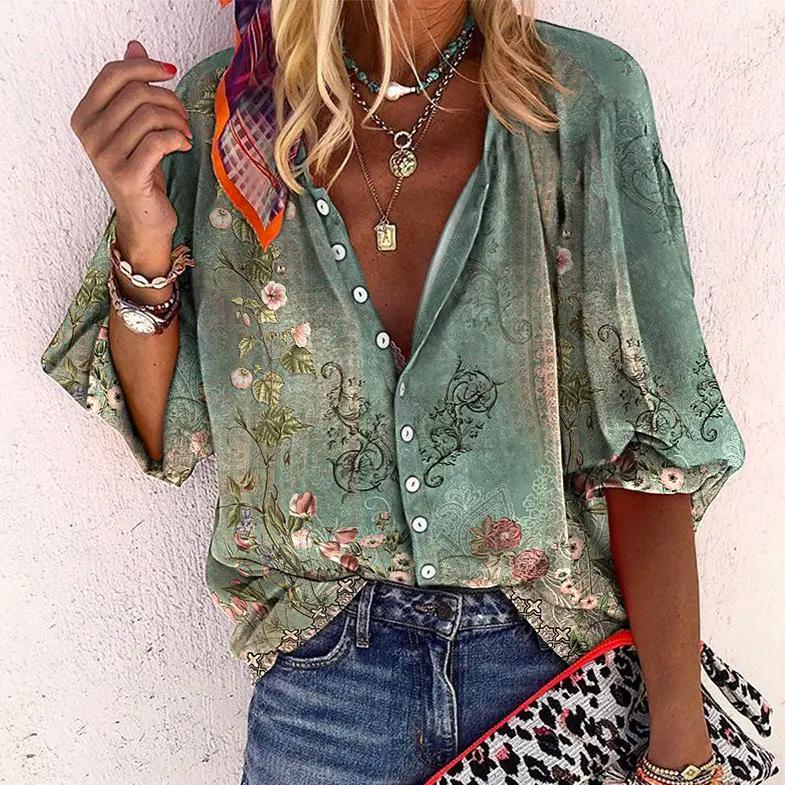 Women's Button-Down Blouse