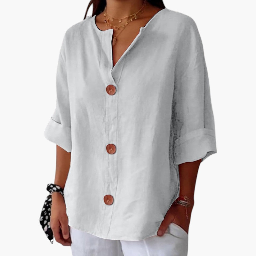Women's Button-Down Blouse