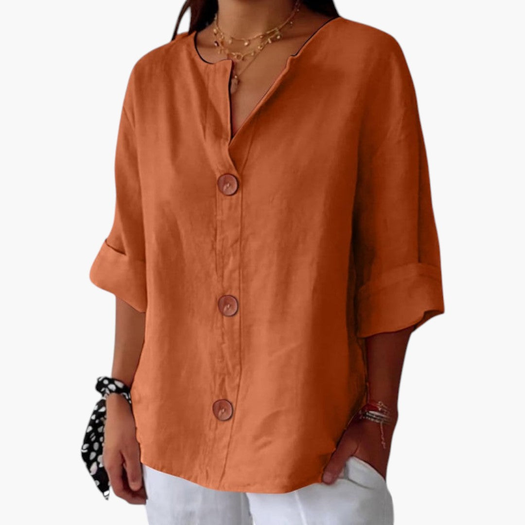 Women's Button-Down Blouse