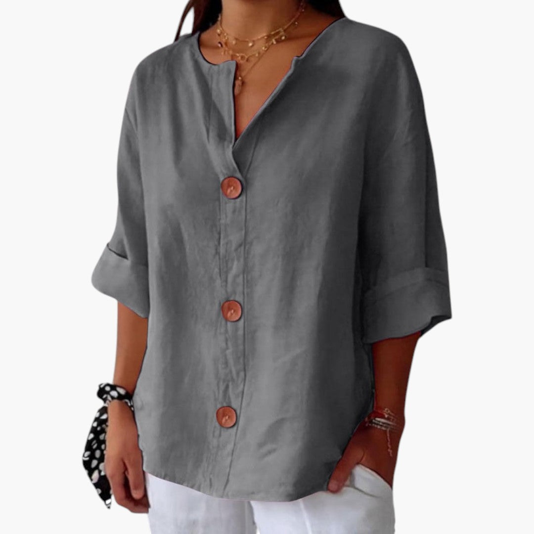 Women's Button-Down Blouse