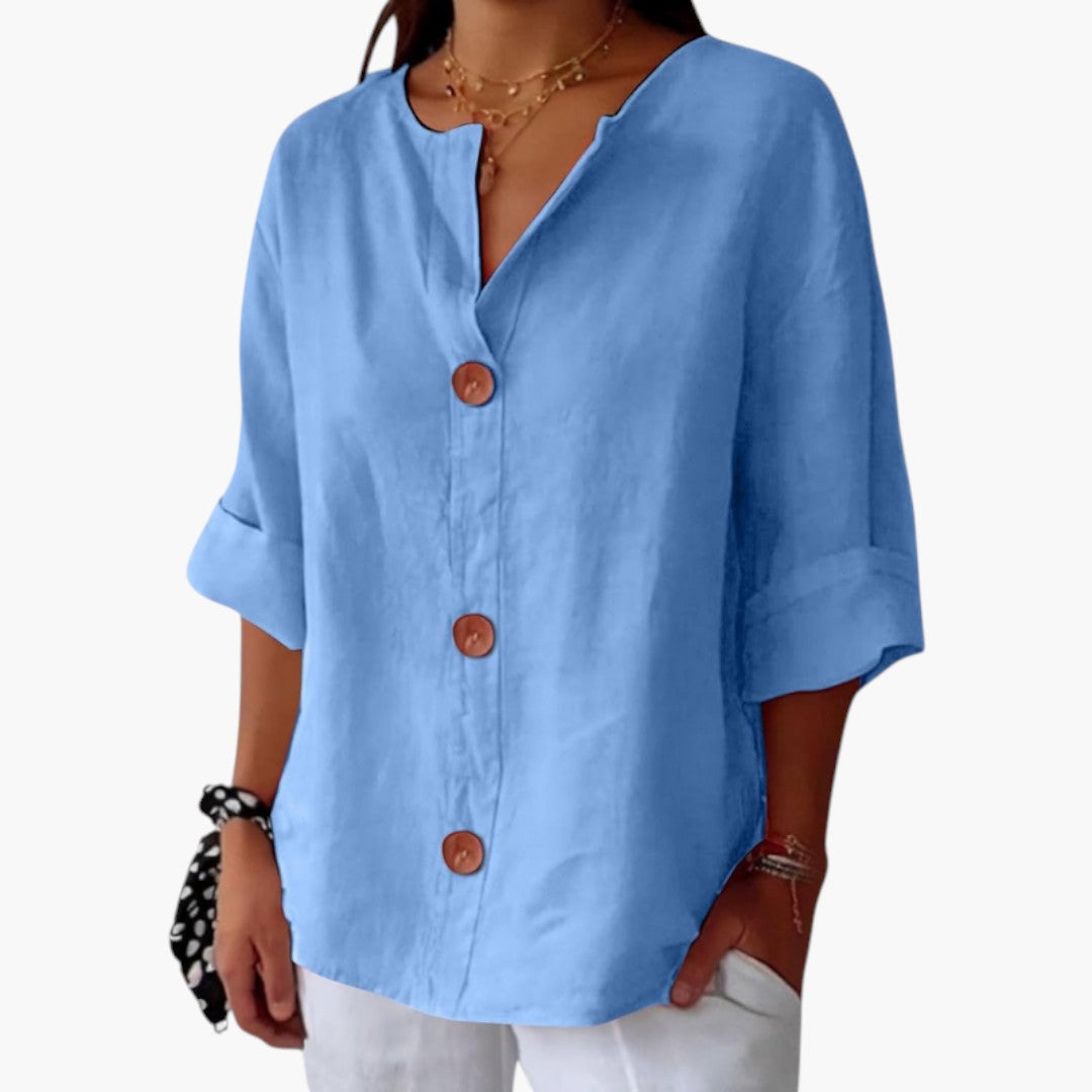 Women's Button-Down Blouse