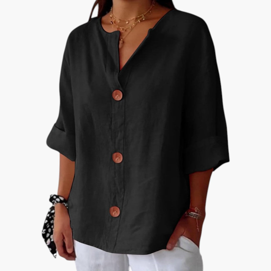 Women's Button-Down Blouse