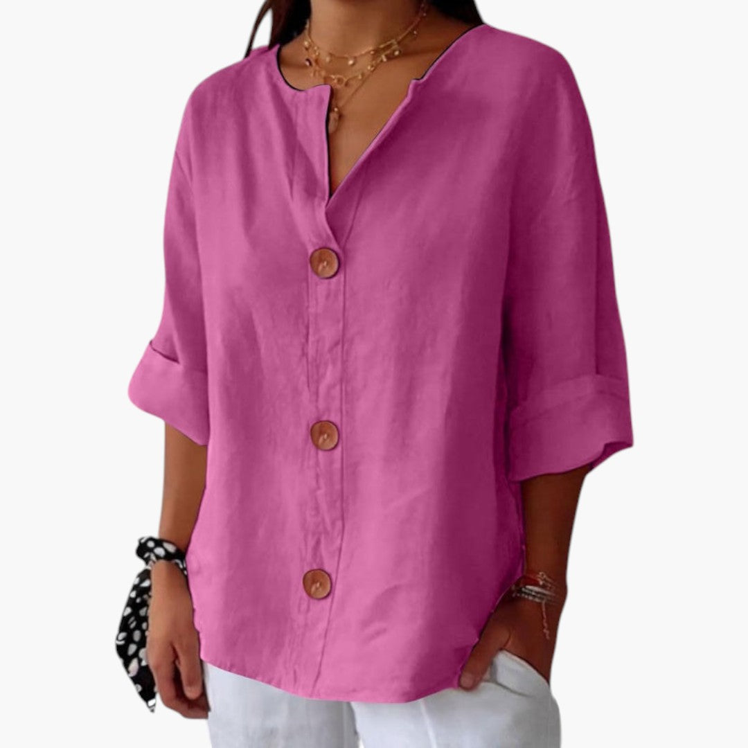 Women's Button-Down Blouse