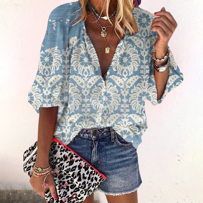 Women's Button-Down Blouse