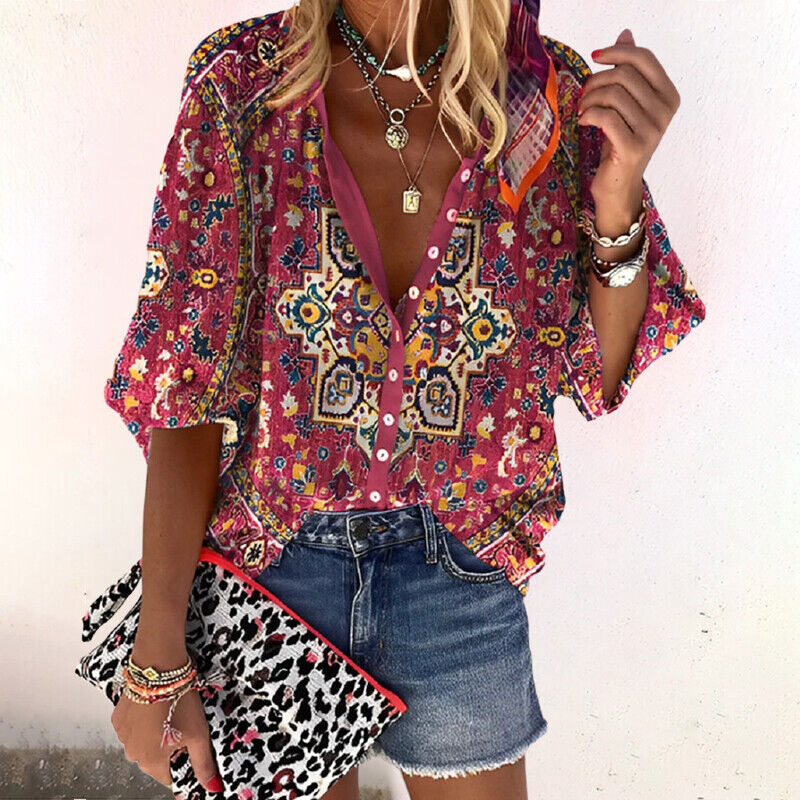 Women's Button-Down Blouse